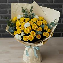 Букет цветов из:  Розы #REPLACE_PRED# Поселок пансионат Клязьминское водохранилище