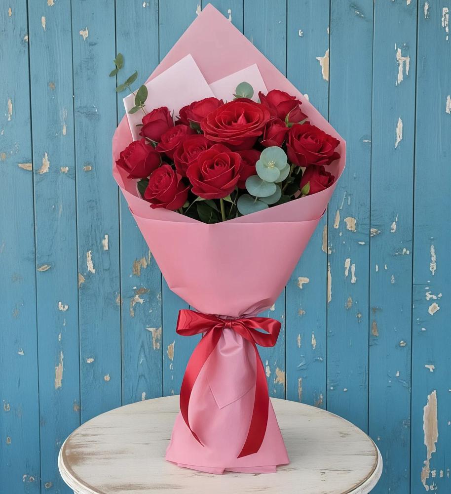 Букет цветов из: Розы в Поселок пансионат Клязьминское водохранилище