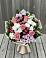 Букет цветов из: Альстромерии, Гвоздики, Розы и Хризантемы в Поселок пансионат Клязьминское водохранилище