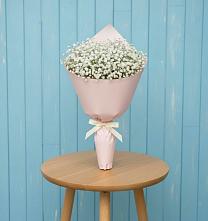 Букет цветов из:  Гипсофила в Поселок пансионат Клязьминское водохранилище