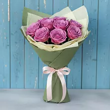 Букет Розы Фёрст Леди в Поселок пансионат Клязьминское водохранилище