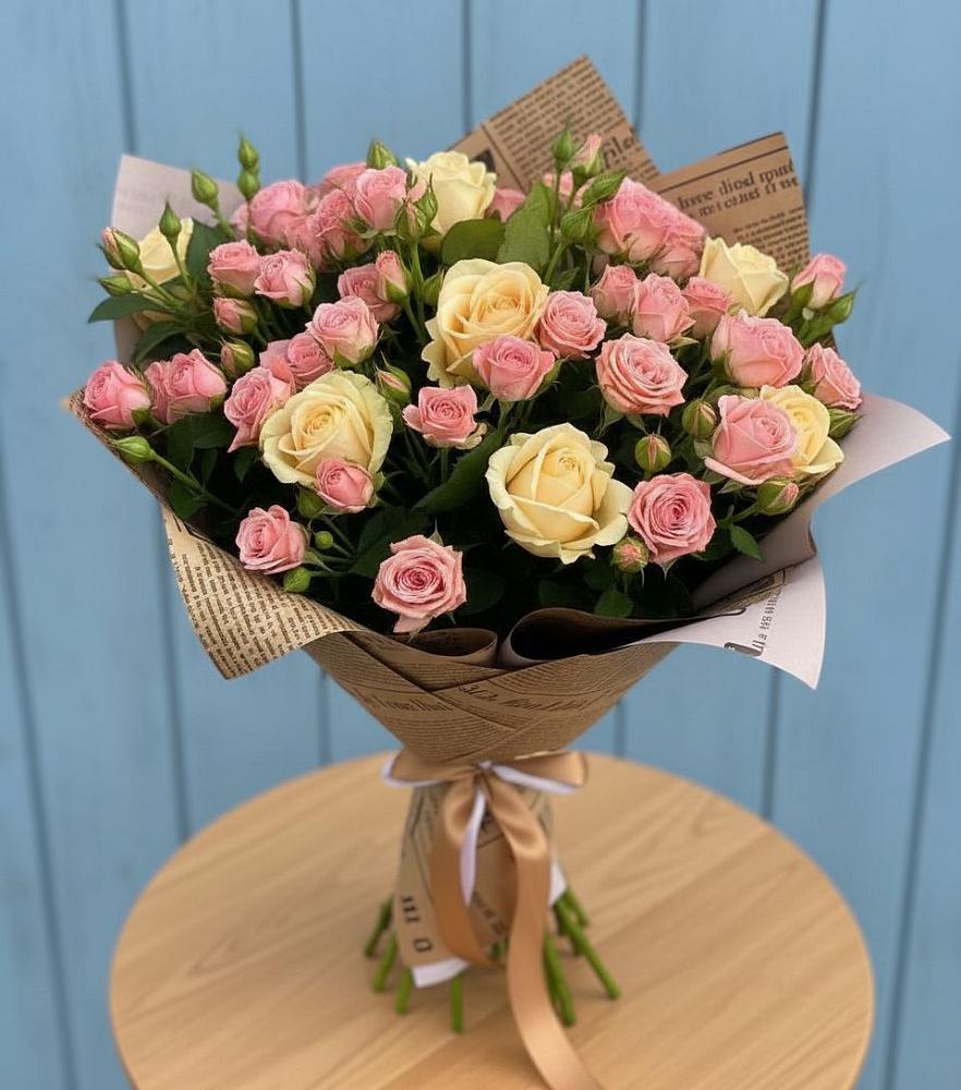 Букет цветов из: Розы в Поселок пансионат Клязьминское водохранилище