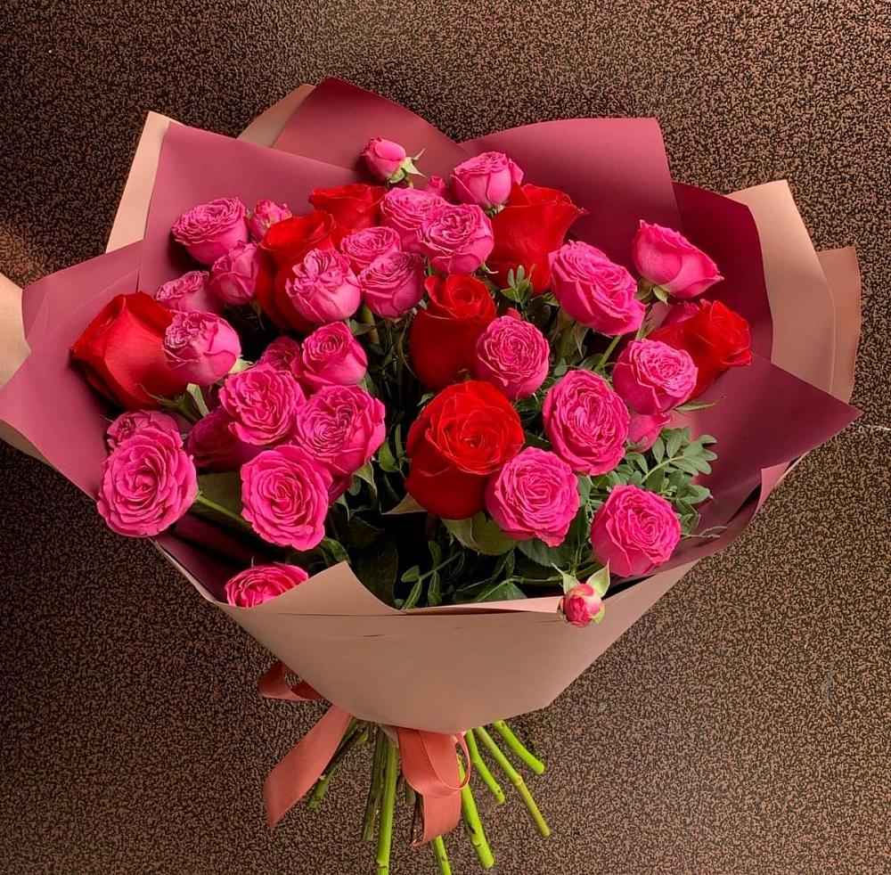 Букет В объятьях нежности в Поселок пансионат Клязьминское водохранилище