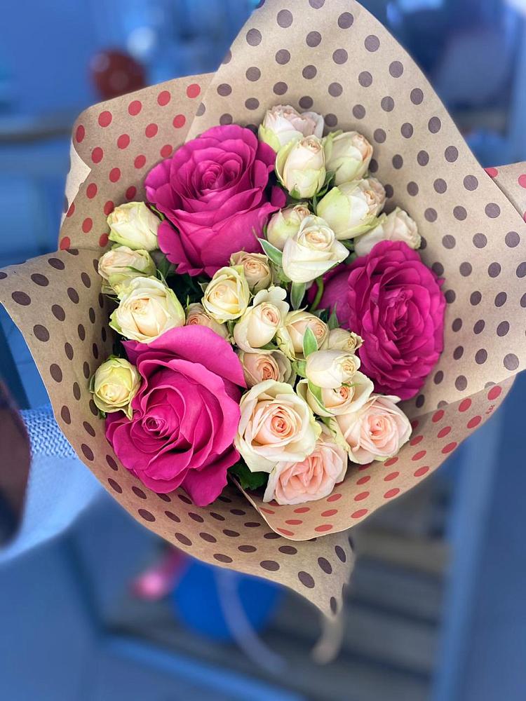 Букет цветов из: Розы в Поселок пансионат Клязьминское водохранилище