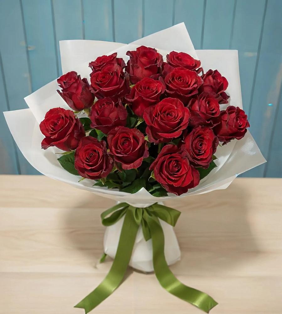 Букет Красные розы в Поселок пансионат Клязьминское водохранилище