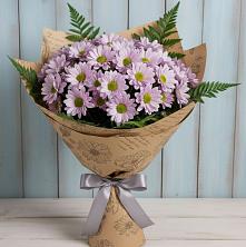 Букет цветов из:  Хризантемы в Поселок пансионат Клязьминское водохранилище