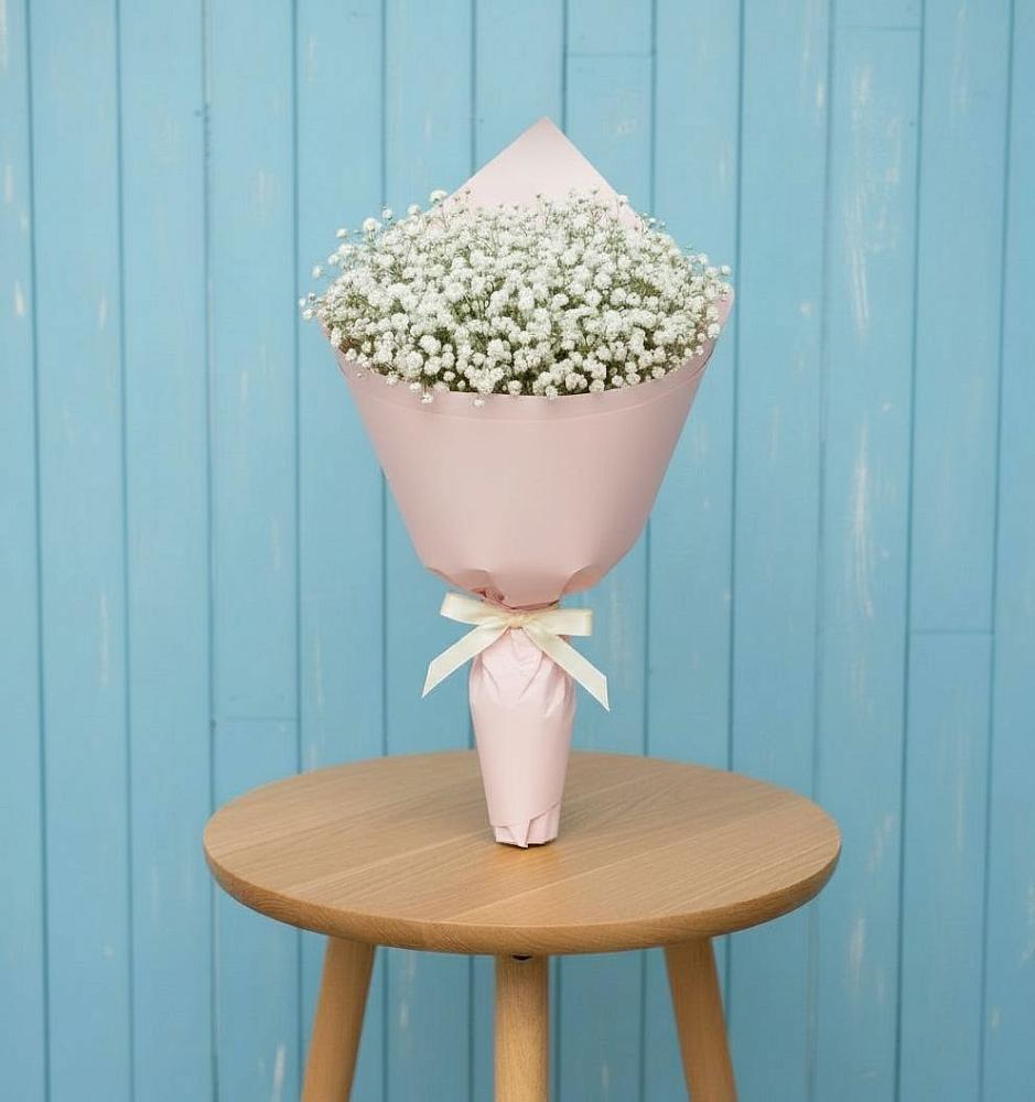 Букет цветов из: Гипсофила в Поселок пансионат Клязьминское водохранилище