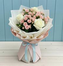 Букет цветов из:  Розы в Поселок пансионат Клязьминское водохранилище