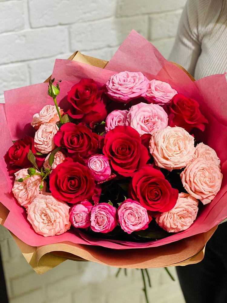 Букет цветов из: Розы в Поселок пансионат Клязьминское водохранилище