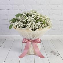 Букет цветов из:  Гипсофила #REPLACE_PRED# Поселок пансионат Клязьминское водохранилище