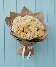 Букет Кремовое облако в Поселок пансионат Клязьминское водохранилище