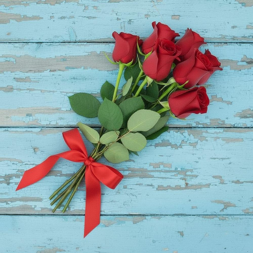 Букет Красные розы в Поселок пансионат Клязьминское водохранилище