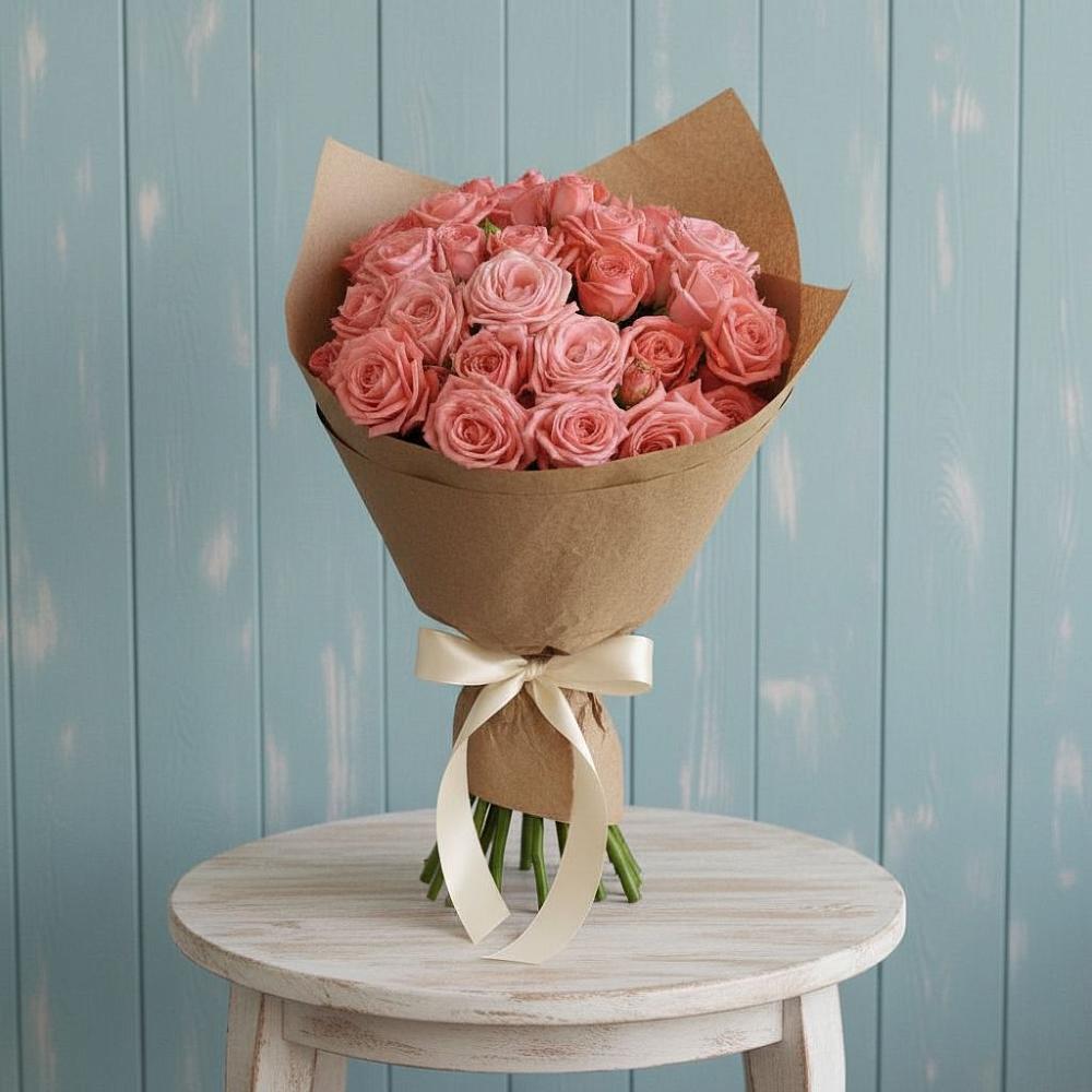 Букет цветов из: Розы в Поселок пансионат Клязьминское водохранилище