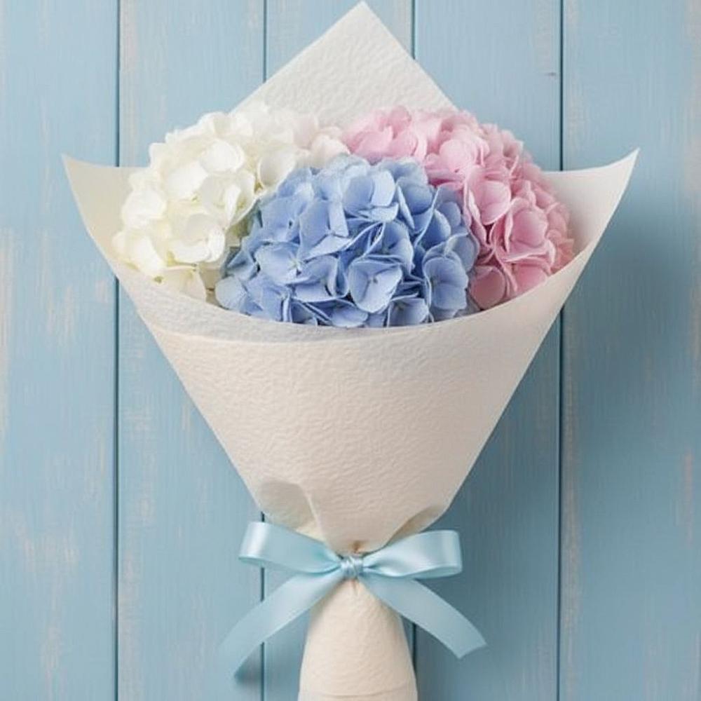 Букет цветов из: Гортензия в Поселок пансионат Клязьминское водохранилище